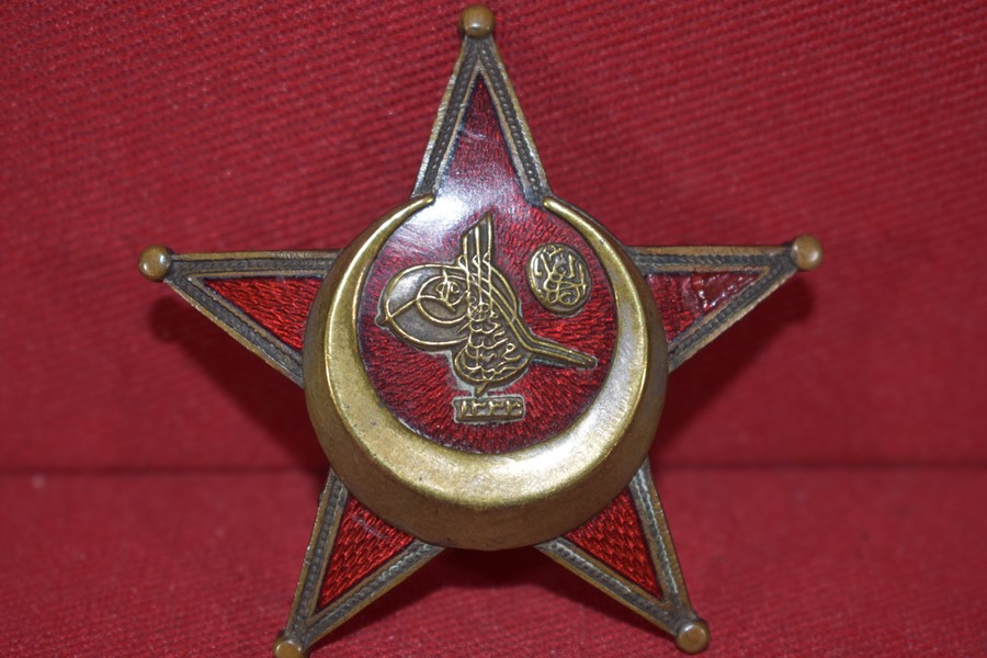 WW1 TURKISH GALLIPOLI STAR OFFICERS ENAMELLED TYPE-SOLD
